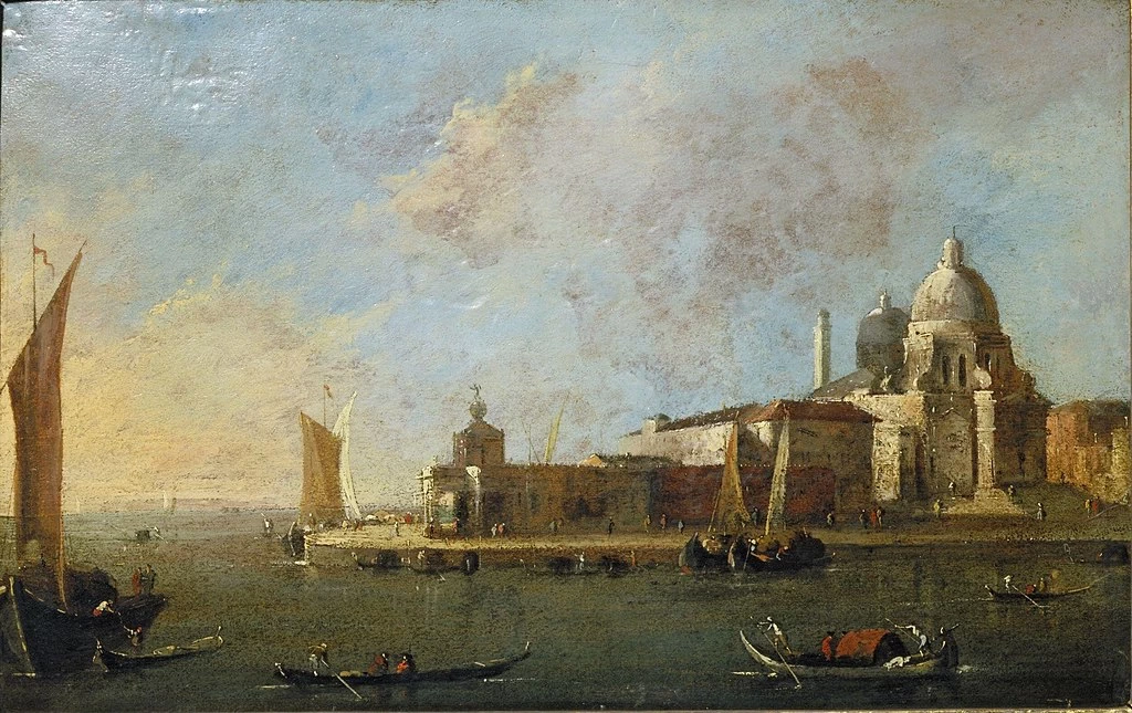 Veduta di Santa Maria della Salute e la Dogana - Victoria and Albert Museum, Londra